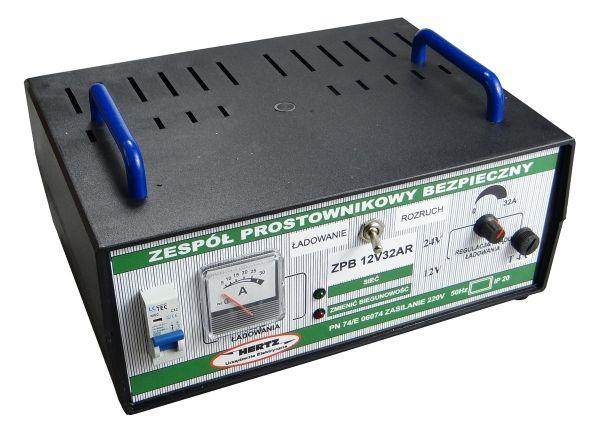 Prostownik z rozruchem 12v 32a/280a hertz