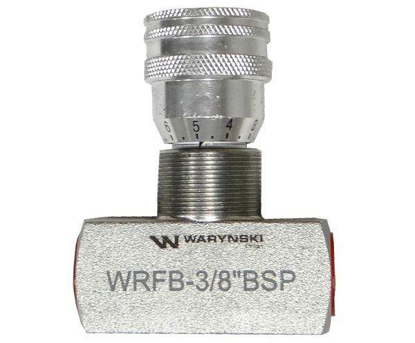 Zawór dławiący wrfb 90 3/8"bsp waryński Zawór dławiący wrfb 90 3/8"bsp waryński - obrazek 3
