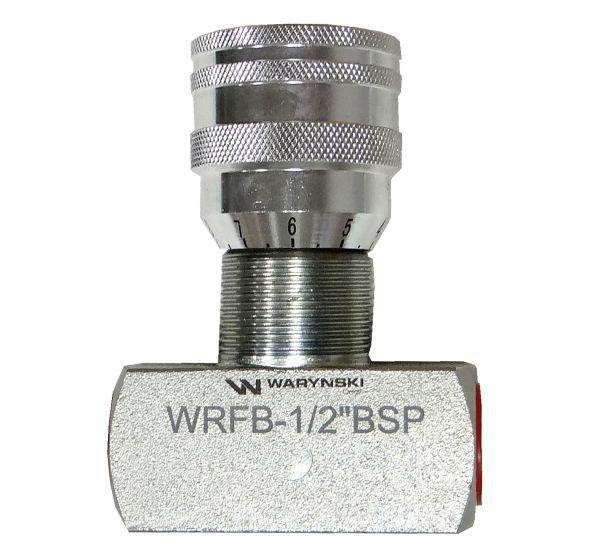 Zawór dławiący wrfb 90 1/2"bsp waryński Zawór dławiący wrfb 90 1/2"bsp waryński - obrazek 3