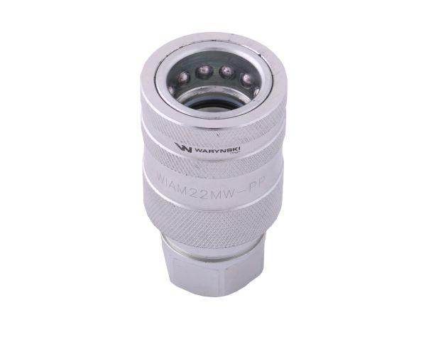 Szybkozłącze hydrauliczne gniazdo m22x1.5 gwint wewnętrzny euro push-pull iso 7241-a waryński Szybkozłącze hydrauliczne gniazdo m22x1.5 gwint wewnętrzny euro push-pull iso 7241-a waryński - obrazek 3