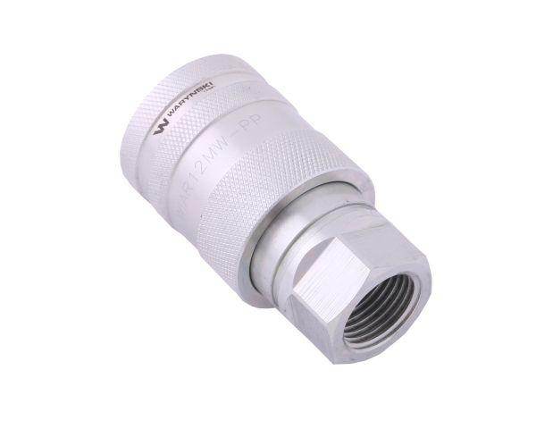 Szybkozłącze hydrauliczne gniazdo g1/2"bsp gwint wewnętrzny euro push-pull iso 7241-a waryński