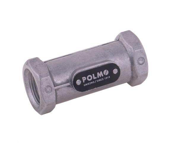 Zawór zwrotny odcinający prosty 22x1.5 gwint wewnętrzny max ciśnienie 22mpa polmo