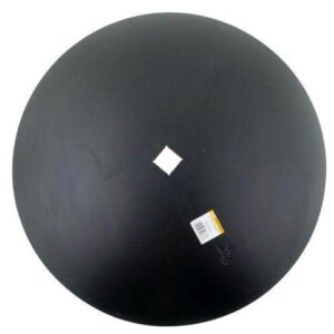 Talerz gładki fi 660 otwór 35x35 stal borowa 8mm waryński