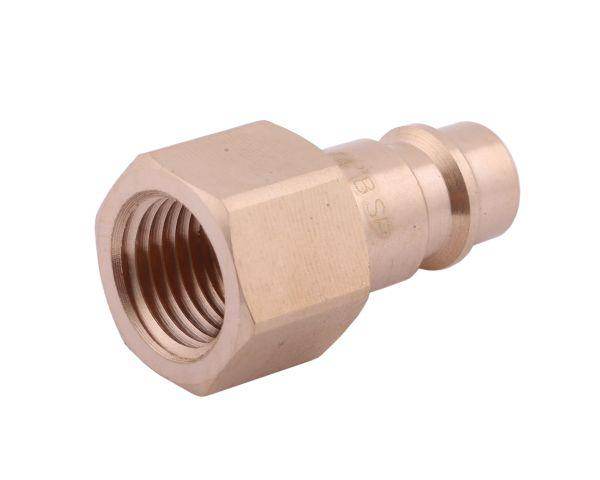 Szybkozłącze pneumatyczne p26 nw7.2 wtyczka 1/4"bsp gwint wewnętrzny polmo 5szt