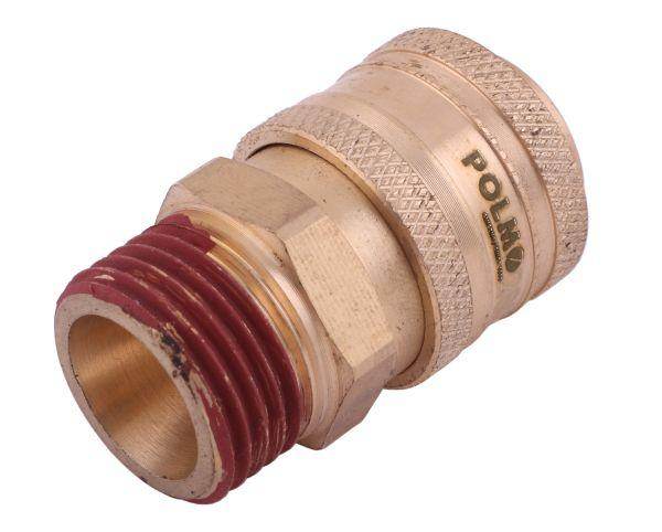 Szybkozłącze pneumatyczne p26 nw7.2 gniazdo 1/2"bsp gwint zewnętrzny polmo 5szt