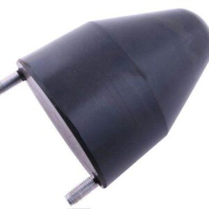 Resor odbój gumowy duży 2 śruby przyczepa hl