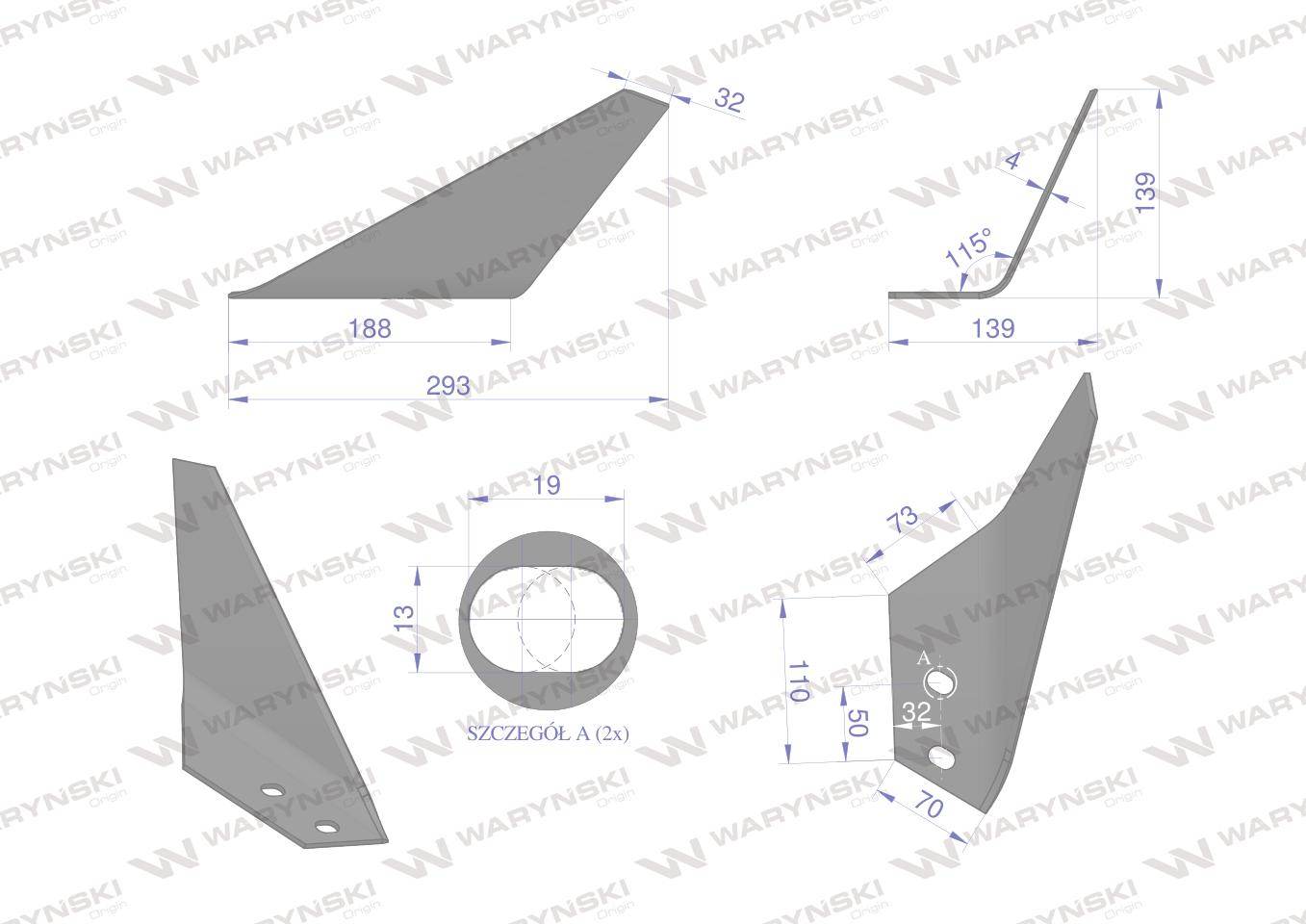 Nóż redlicy lewy gregoire-besson 173324 stal borowa waryński Nóż redlicy lewy gregoire-besson 173324 stal borowa waryński - obrazek 2