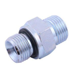 Złącze hydrauliczne proste bb przyłączka m22x1.5 15l)x3/8" bsp z uszczelnieniem xge15lr-3/8"ed g3/8x22 waryński 10szt
