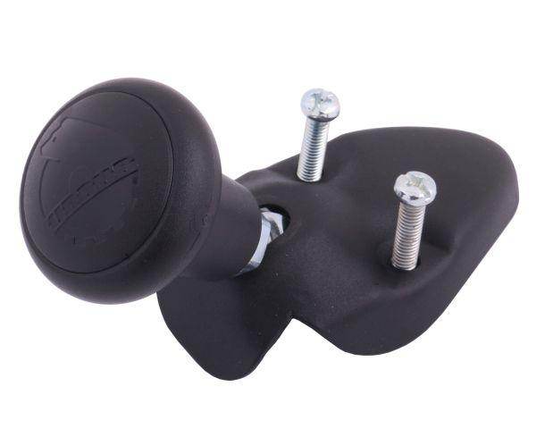 Gałka kierownicy czarna pokrywa mocowanie na ramię oryginał ursus