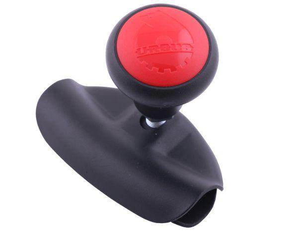 Gałka kierownicy czerwona pokrywa z wkładkami gumowymi oryginał ursus