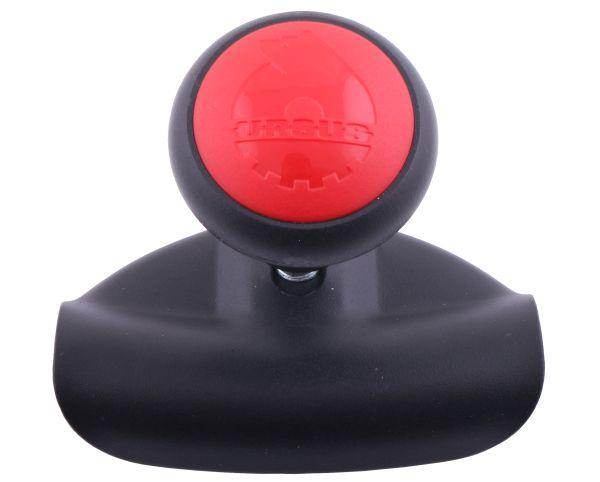 Gałka kierownicy czerwona pokrywa z wkładkami gumowymi oryginał ursus Gałka kierownicy czerwona pokrywa z wkładkami gumowymi oryginał ursus - obrazek 3