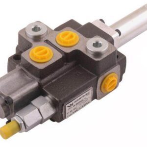 Rozdzielacz hydrauliczny 1-sekcyjny max przepływ 40l sterowany na linkę waryński