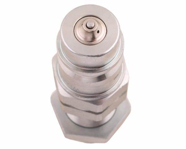 Szybkozłącze hydrauliczne wtyczka long z eliminatorem ciśnienia m22x1.5 gwint zew euro 9100822w iso 7241-a waryński