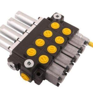 Rozdzielacz hydrauliczny 4-sekcyjny max przepływ 40l sterowany linkami waryński