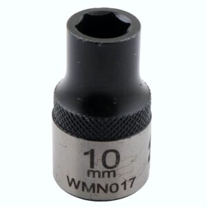 Nasadka sześciokątna 1/2" 10mm crv50bv30 din 3124 waryński