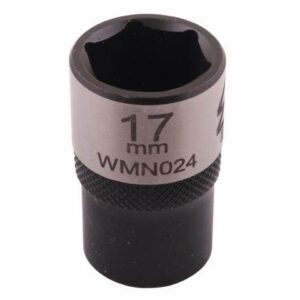 Nasadka sześciokątna 1/2" 17mm crv50bv30 din 3124 waryński