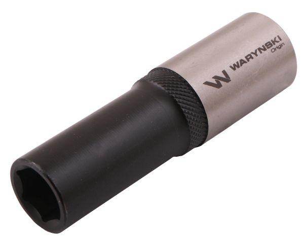 Nasadka sześciokątna 1/2" 15mm długa crv50bv30 din 3124 waryński
