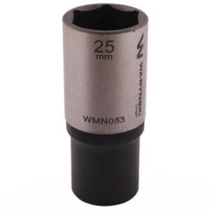 Nasadka sześciokątna 1/2" 25mm długa crv50bv30 din 3124 waryński