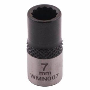 Nasadka dwunastokątna 1/4" 7mm crv50bv30 din 3124 waryński