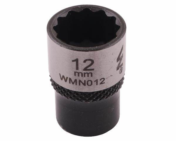 Nasadka dwunastokątna 1/4" 12mm crv50bv30 din 3124 waryński Nasadka dwunastokątna 1/4" 12mm crv50bv30 din 3124 waryński - obrazek 3