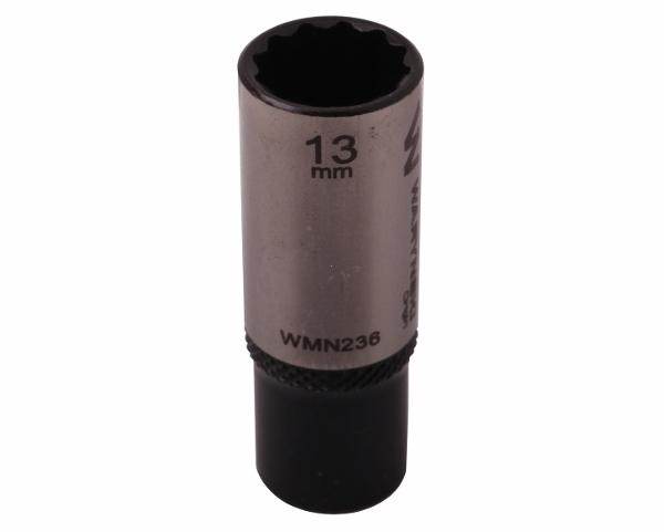 Nasadka dwunastokątna 1/4" 13mm długa crv50bv30 din 3124 waryński