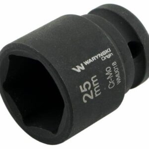 Nasadka udarowa sześciokątna 1/2" 25mm crmo din 3129 waryński