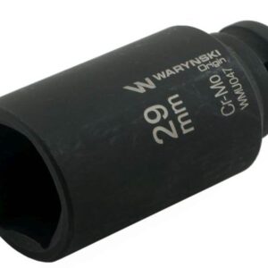 Nasadka udarowa sześciokątna długa 1/2" 29mm crmo din 3129 waryński