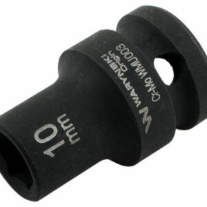 Nasadka udarowa sześciokątna 1/2" 10mm crmo din 3129 waryński