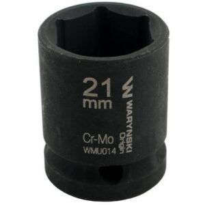Nasadka udarowa sześciokątna 1/2" 21mm crmo din 3129 waryński