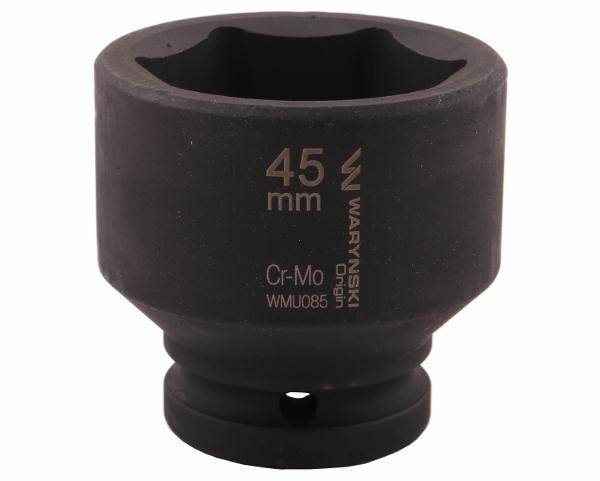 Nasadka udarowa sześciokątna 3/4" 45mm crmo din 3129 waryński Nasadka udarowa sześciokątna 3/4" 45mm crmo din 3129 waryński - obrazek 3