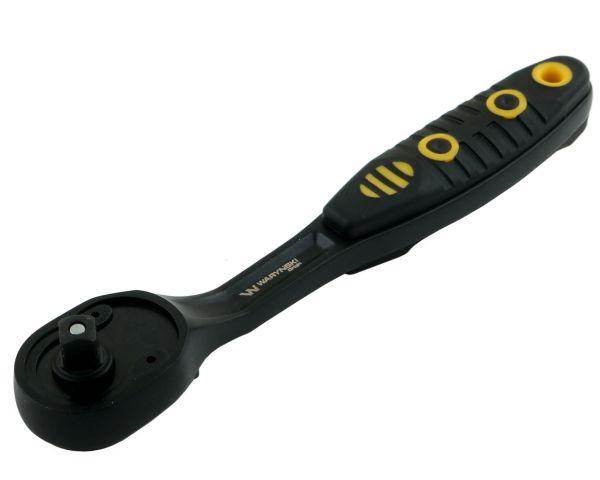 Grzechotka 1/4" 72t odgięta waryński