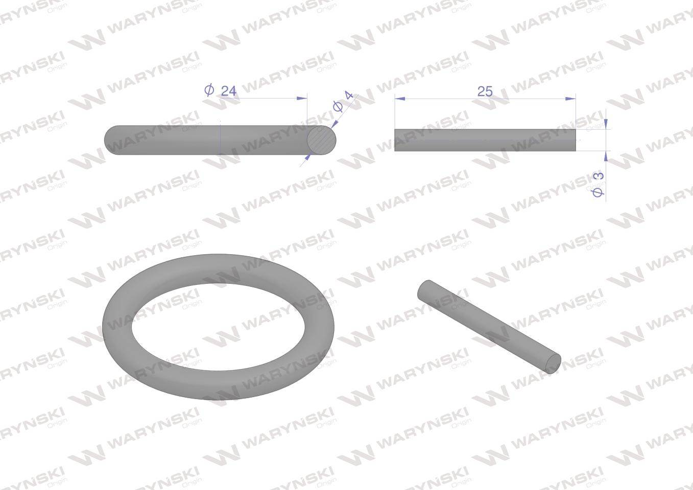 Pierścień do nasadek udarowych 1/2 15-32mm waryński Pierścień do nasadek udarowych 1/2 15-32mm waryński - obrazek 2