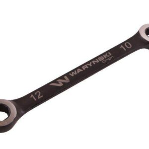 Klucz płasko oczkowy otwarty 10x12 waryński