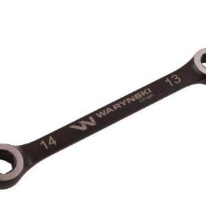 Klucz płasko oczkowy otwarty 13x14 waryński