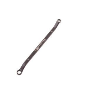 Klucz oczkowy odsadzony 6x7mm crv standard asme b107.9 waryński