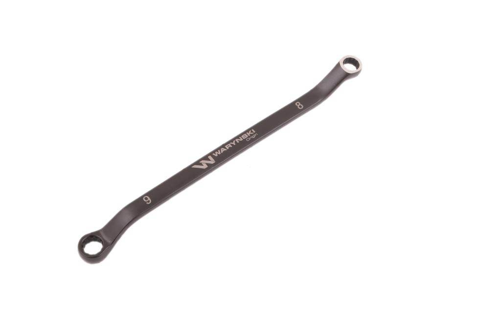 Klucz oczkowy odsadzony 8x9mm crv standard asme b107.9 waryński