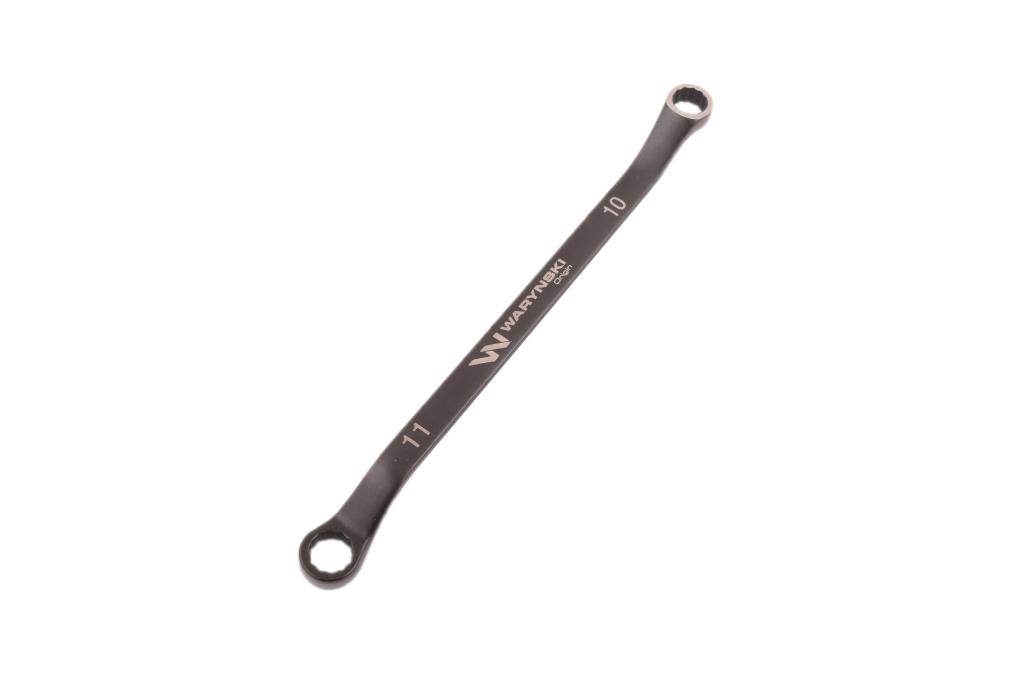 Klucz oczkowy odsadzony 10x11mm crv standard asme b107.9 waryński
