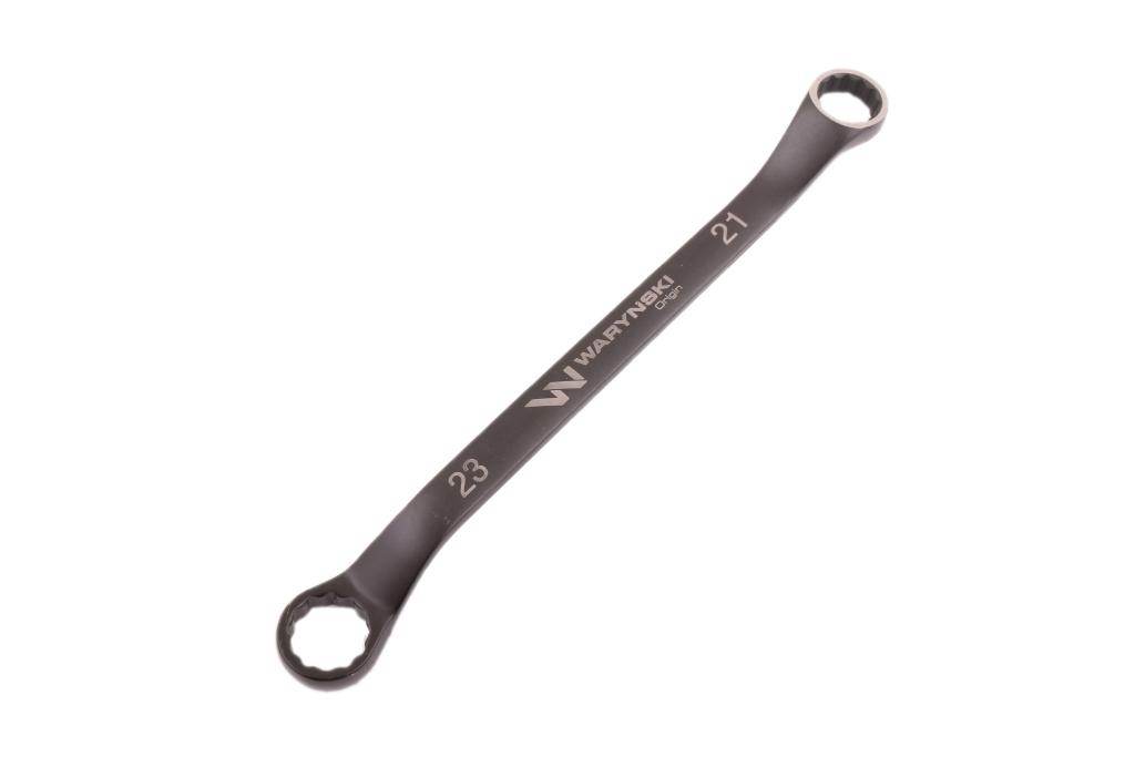 Klucz oczkowy odsadzony 21x23mm crv standard asme b107.9 waryński