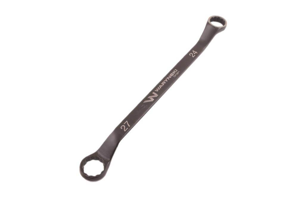 Klucz oczkowy odsadzony 24x27mm crv standard asme b107.9 waryński