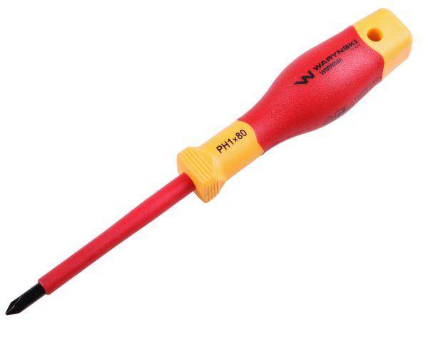 Wkrętak ph1*80mm izolowany vde stal s2waryński