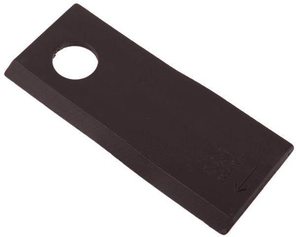 Nóż nożyk kosiarka prawy 118x48x4mm otwór 19 133074 fella waryński 25szt