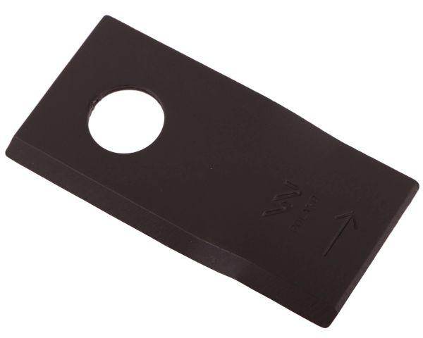 Nóż nożyk kosiarka lewy 94x48x3mm otwór 19 570409 niemeyer kverneland waryński 25szt