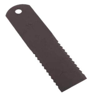 Nóż stały rozdrabniacz słomy sieczkarnia 195x50x3mm otwór 12 746813 claas waryński 25szt