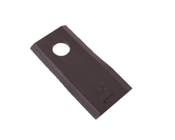 Nóż nożyk kosiarka prawy 98x46x3.5mm otwór 16.5 40490005 morra waryński 25szt