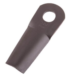 Nóż nożyk kosiarka gięty 132x50x4mm otwór 20.5x23 13800013 jf-stoll waryński 25szt