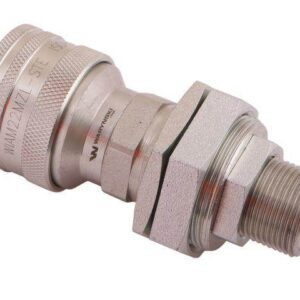 Szybkozłącze hydrauliczne gniazdo long z eliminatorem ciśnienia m22x1.5 gwint zewnętrzny euro 504900 9199822g/st iso 7241-a waryński