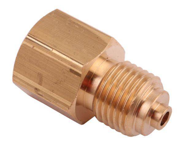 Złączka manometryczna gwint zewnętrzny g1/4"xgwint wewnętrzny m12x1.5 mosiądz polmo