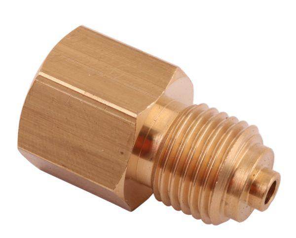 Złączka manometryczna gwint zewnętrzny g1/2"xgwint wewnętrzny m12x1.5 mosiądz polmo