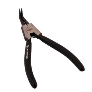 Szczypce do pierścieni osadczych 180mm zewnętrzne wygięte waryński