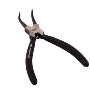 Szczypce do pierścieni osadczych 150mm wewnętrzne wygięte waryński